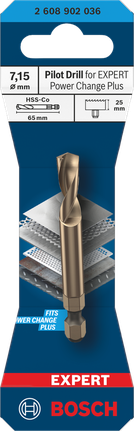 „Bosch EXPERT“ centravimo grąžtas 7,15 mm.